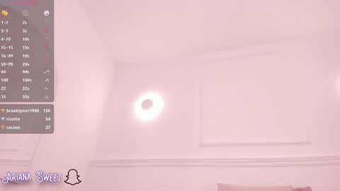 _arianasweet online show from 22, 1, 2025