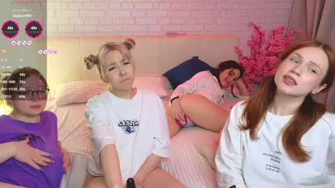 Snapshot of _ramune_ chatting on 9, 2, 2025 Merlizz Eva Jane Mila Nicole left to right online show from 9, 2, 2025