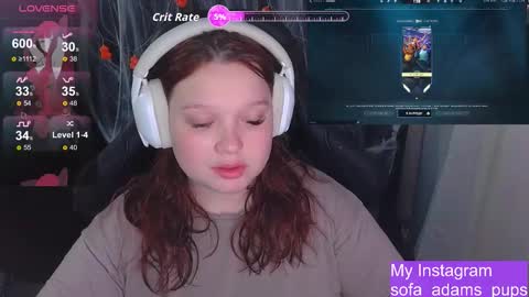 Snapshot of _sofia_adam_ chatting on 30, 10, 2025 pups online show from 30, 10, 2025