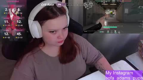 Snapshot of _sofia_adam_ chatting on 1, 12, 2025 pups online show from 1, 12, 2025