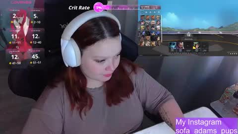 Snapshot of _sofia_adam_ chatting on 4, 12, 2025 pups online show from 4, 12, 2025