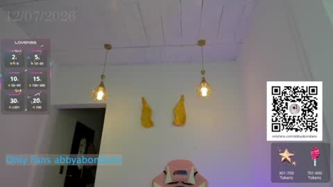 Snapshot of abbyfinet chatting on 13, 7, 2026 A B B Y online show from 13, 7, 2026