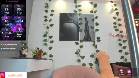 Snapshot of abril_ricci chatting on 13, 1, 2025 Abril  online show from 13, 1, 2025