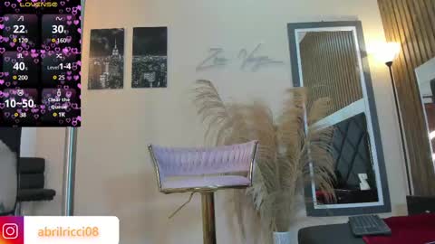 Snapshot of abril_ricci chatting on 24, 2, 2025 Abril  online show from 24, 2, 2025