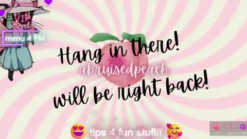 Snapshot of abruisedpeach chatting on 10, 6, 2026 Peach online show from 10, 6, 2026