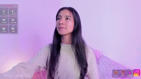 Snapshot of aby_whitee chatting on 9, 12, 2024 Aby online show from 9, 12, 2024