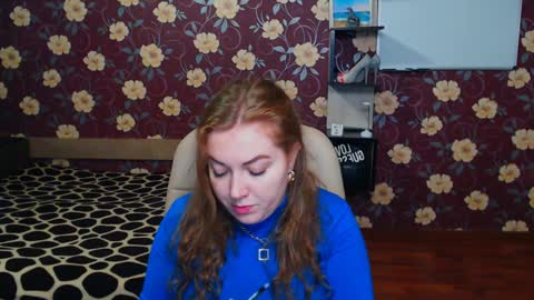 Snapshot of adel_redhead_ chatting on 11, 12, 2024 Adel online show from 11, 12, 2024