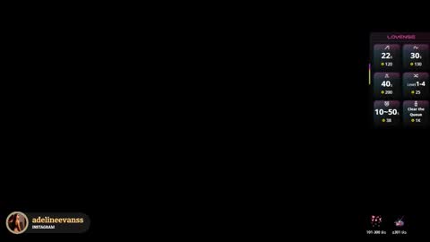 Snapshot of adelineevanss chatting on 1, 11, 2025 adeline online show from 1, 11, 2025