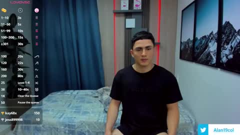 Snapshot of alan_nd_kevin chatting on 7, 3, 2025 Alan  Kevin can we reach 100 thumbs up please guys  online show from 7, 3, 2025