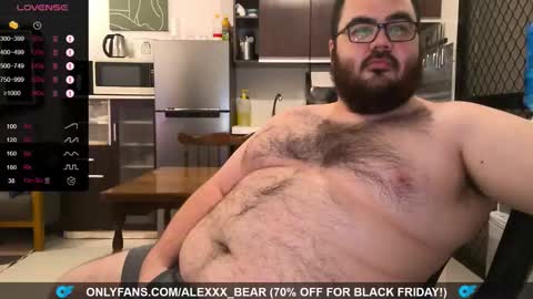 Snapshot of alexxxbear chatting on 27, 11, 2025 alexxxbear online show from 27, 11, 2025