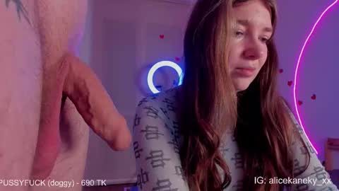 Alice 19 Kaneky 19 online show from 28, 2, 2026