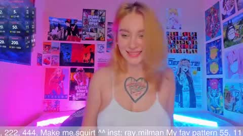 Snapshot of alicemilman chatting on 22, 9, 2025 Alice online show from 22, 9, 2025