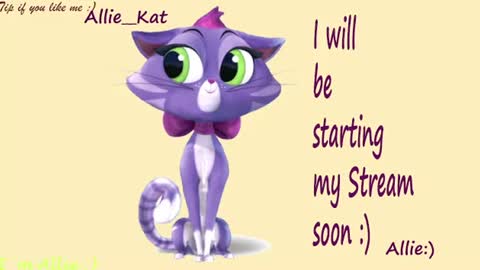 Snapshot of allie__kat chatting on 28, 6, 2026 Allie online show from 28, 6, 2026