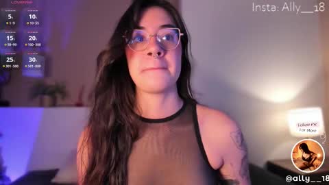 Snapshot of ally_addams chatting on 15, 2, 2025 Ally online show from 15, 2, 2025