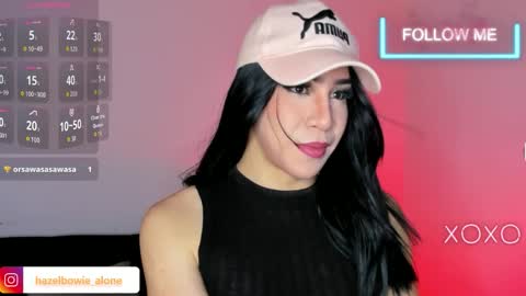 Snapshot of alonehazel chatting on 3, 12, 2025 Hazel Bowie online show from 3, 12, 2025