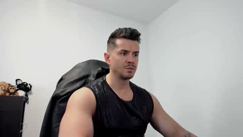 Snapshot of alphagodleatherking92 chatting on 23, 3, 2026 LeatherMaster online show from 23, 3, 2026