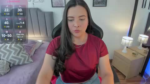 Snapshot of amaia_monet chatting on 17, 12, 2025 Hi Im AmaiaHelp me reach 100 likes online show from 17, 12, 2025