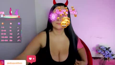 Snapshot of andreacohenz chatting on 21, 10, 2025 andrea online show from 21, 10, 2025