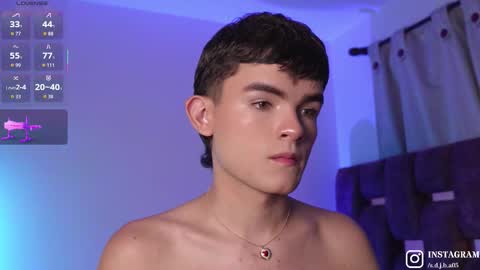 Snapshot of angelocute_ chatting on 7, 10, 2025 Angelo I work from home this is my room online show from 7, 10, 2025