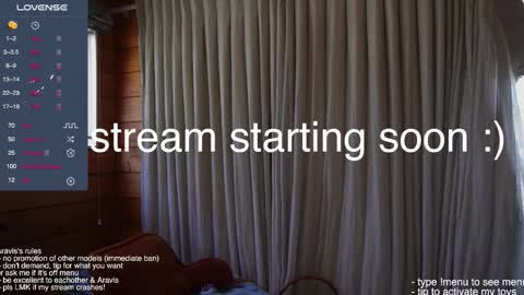 Snapshot of araviself chatting on 2, 3, 2026 aravis online show from 2, 3, 2026