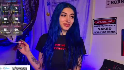 Snapshot of ariavossx chatting on 19, 4, 2026 Aria online show from 19, 4, 2026