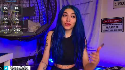 Snapshot of ariavossx chatting on 21, 4, 2026 Aria online show from 21, 4, 2026