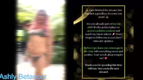 Ashly Betancur  online show from 27, 2, 2025