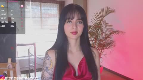 Snapshot of ateneasantacruz chatting on 19, 2, 2025 Atenea  online show from 19, 2, 2025