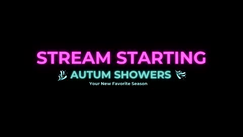 Autum Showers online show from 24, 5, 2026