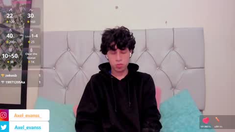 Snapshot of axel_evanss chatting on 13, 1, 2025 Axel Evanss online show from 13, 1, 2025