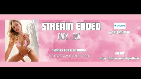 Baby Tavia online show from 5, 3, 2025