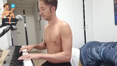 Snapshot of barebritpianist chatting on 25, 9, 2025 BareBritPianist online show from 25, 9, 2025