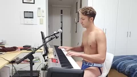 Snapshot of barebritpianist chatting on 14, 10, 2025 BareBritPianist online show from 14, 10, 2025