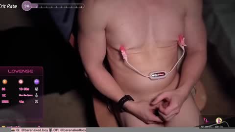 Snapshot of barenakedb0y chatting on 4, 3, 2025 Barenaked boy online show from 4, 3, 2025