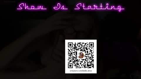 Snapshot of belle_alice chatting on 1, 4, 2026 Alice online show from 1, 4, 2026