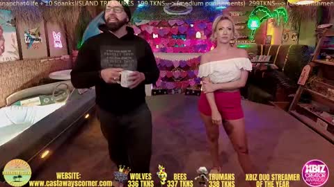 Mya and Angelo online show from 18, 2, 2025