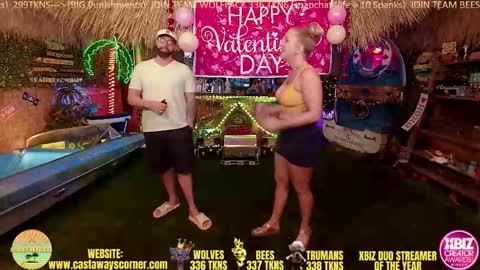 Mya and Angelo online show from 16, 2, 2026