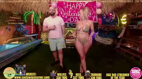 Mya and Angelo online show from 17, 2, 2026