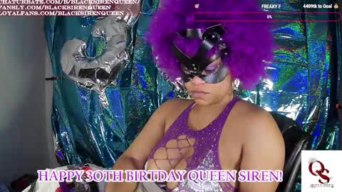 Snapshot of blacksirenqueen chatting on 27, 3, 2026 Queen Siren online show from 27, 3, 2026