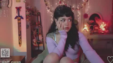   Im Nym  Justa nymph on twitter and IG online show from 16, 12, 2025