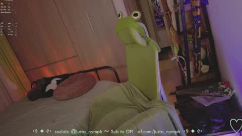 Snapshot of blushing_nymph chatting on 2, 4, 2026 Im Nym Justa nymph on twitter and IG online show from 2, 4, 2026