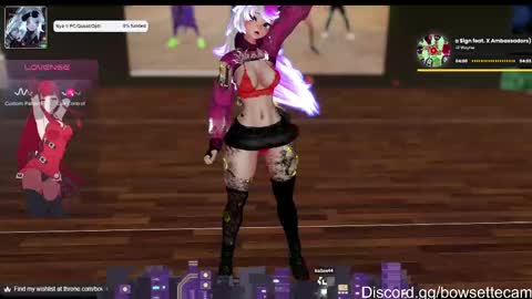 Snapshot of bowsette_ chatting on 9, 10, 2025 Camila online show from 9, 10, 2025