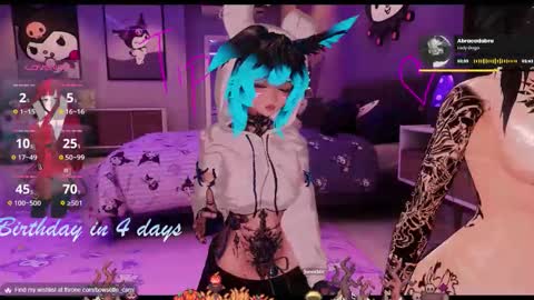 Snapshot of bowsette_ chatting on 21, 10, 2025 Camila online show from 21, 10, 2025