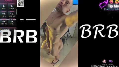 Snapshot of branfonhot chatting on 27, 5, 2026 Instagram twitter BRAN LOPEZ online show from 27, 5, 2026