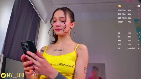 Snapshot of breeding_material chatting on 20, 4, 2026 Ashley Dolce and Lou online show from 20, 4, 2026
