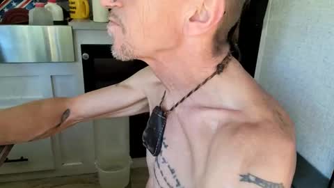 Snapshot of brushsquach chatting on 6, 10, 2025 Steve... aka SkinnieDippin aka TimberTramp online show from 6, 10, 2025