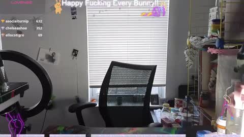 Snapshot of bunnycheekz chatting on 4, 12, 2024 Tokki bunny online show from 4, 12, 2024