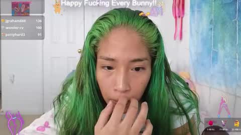 Snapshot of bunnycheekz chatting on 8, 1, 2025 Tokki bunny online show from 8, 1, 2025