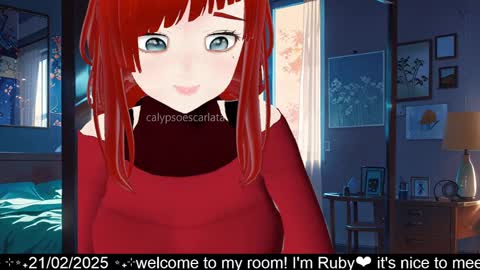 calypsoescarlata online show from 21, 2, 2025