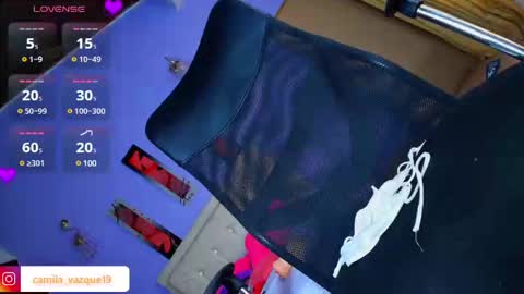 Snapshot of camila_hott1 chatting on 19, 1, 2025 Cami vazques online show from 19, 1, 2025